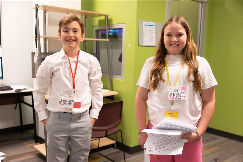 Scales Elementary students go to BizTown